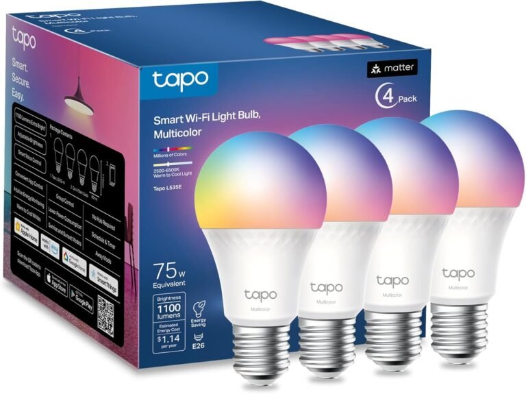 The $35 Smart Light Bulb 4-Pack That Made My House Look Like a Million Bucks on a Budget