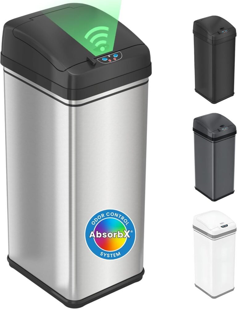 The $60 Hands‑Free Smart Trash Can That Opens With Motion and Seals Odors