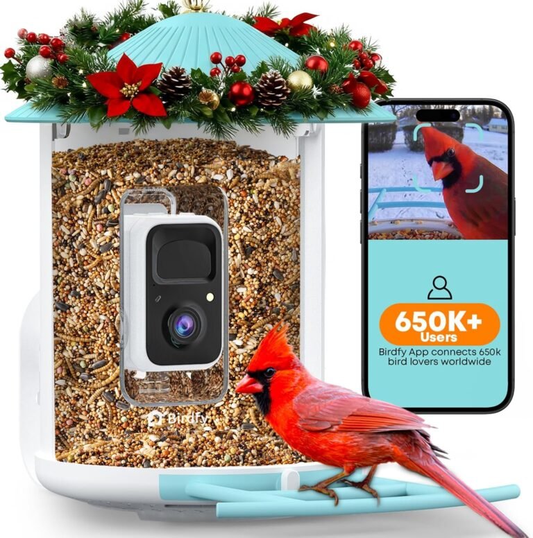 The Smart Bird Feeder With Camera That Alerts Me When Birds Visit My Backyard